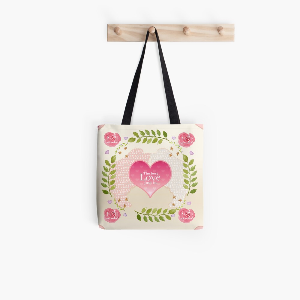 Big Love Pattern Tote Bag