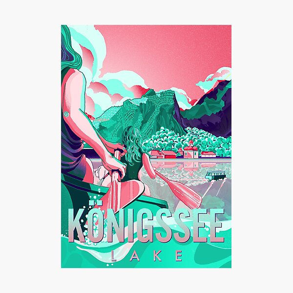 Köngissee Lake Photographic Print