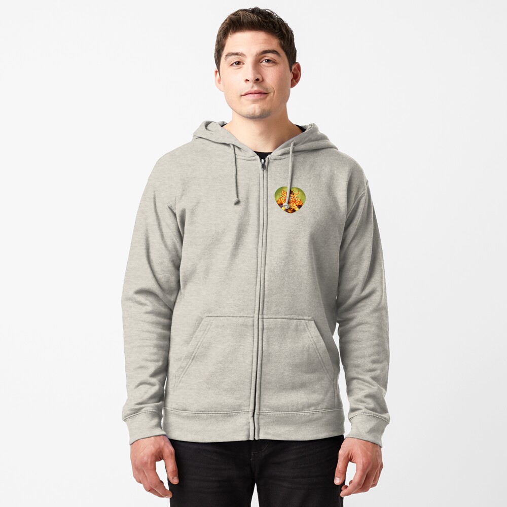 Item preview, Zipped Hoodie designed and sold by Purochen.