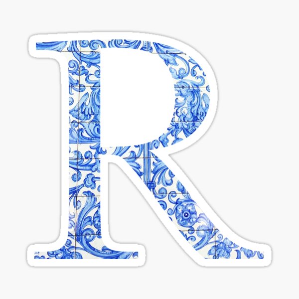 Tile R Sticker