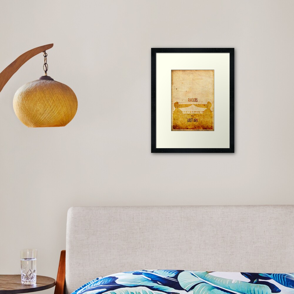 Raiders (aged) Framed Art Print
