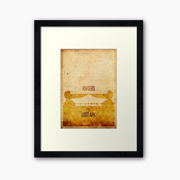 Raiders (aged) Framed Art Print