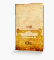 Raiders (aged) Greeting Card