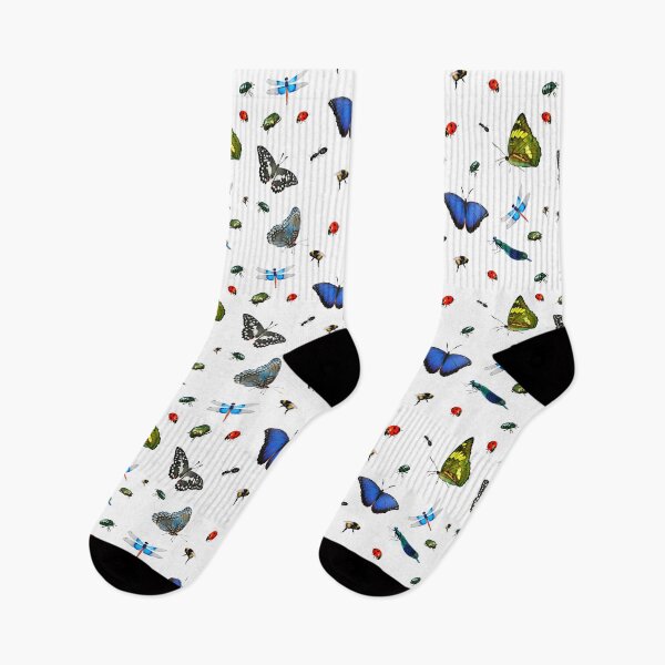 Item preview, Butterflies,ladybugs,bees,dragonflies,insects pattern. designed and sold by MariaMarinova.