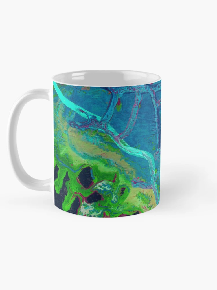 Thumbnail 5 of 6, Coffee Mug, Multicolor Abstract Pattern designed and sold by MyTribePatterns.