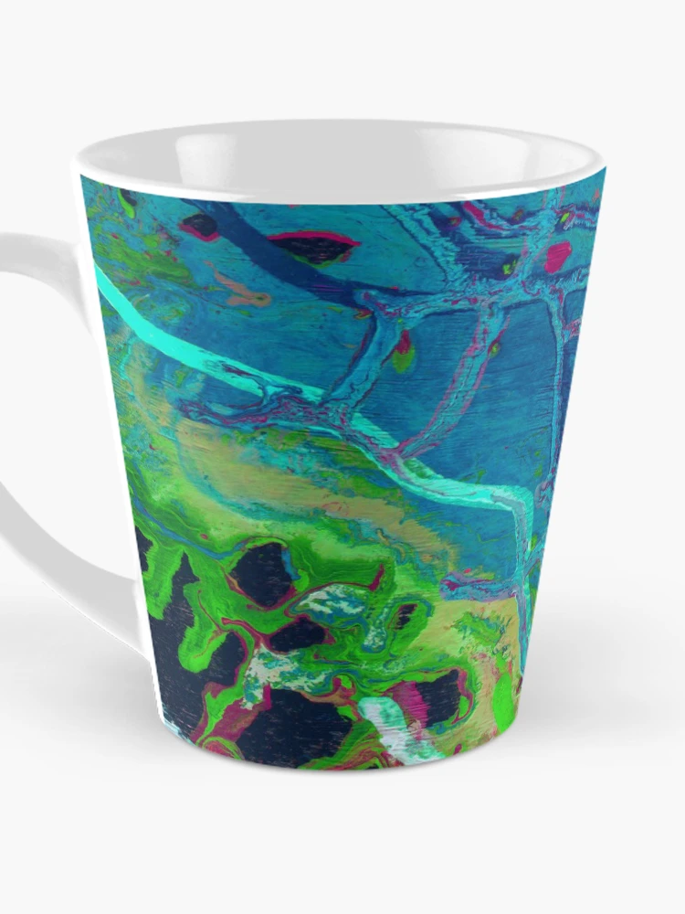 Thumbnail 3 of 4, Coffee Mug, Multicolor Abstract Pattern designed and sold by MyTribePatterns.