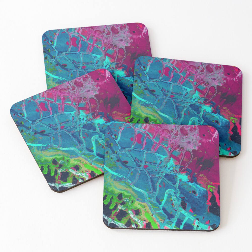 Item preview, Coasters (Set of 4) designed and sold by MyTribePatterns.