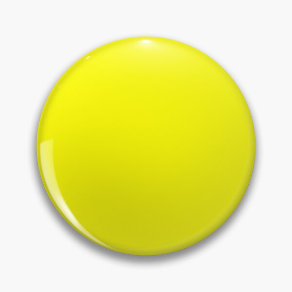 Neon Yellow Pin