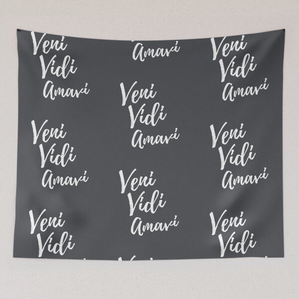 Item preview, Veni Vidi Amavi | We came. We saw. We loved. designed and sold by EnlightParis.