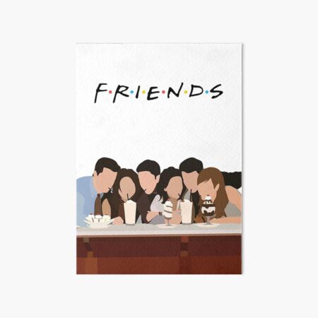 Friends Art Art Board Print