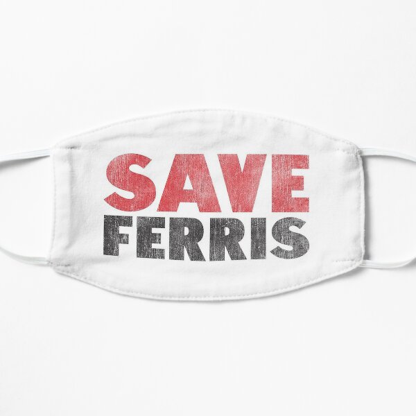 Save Ferris Flat Mask