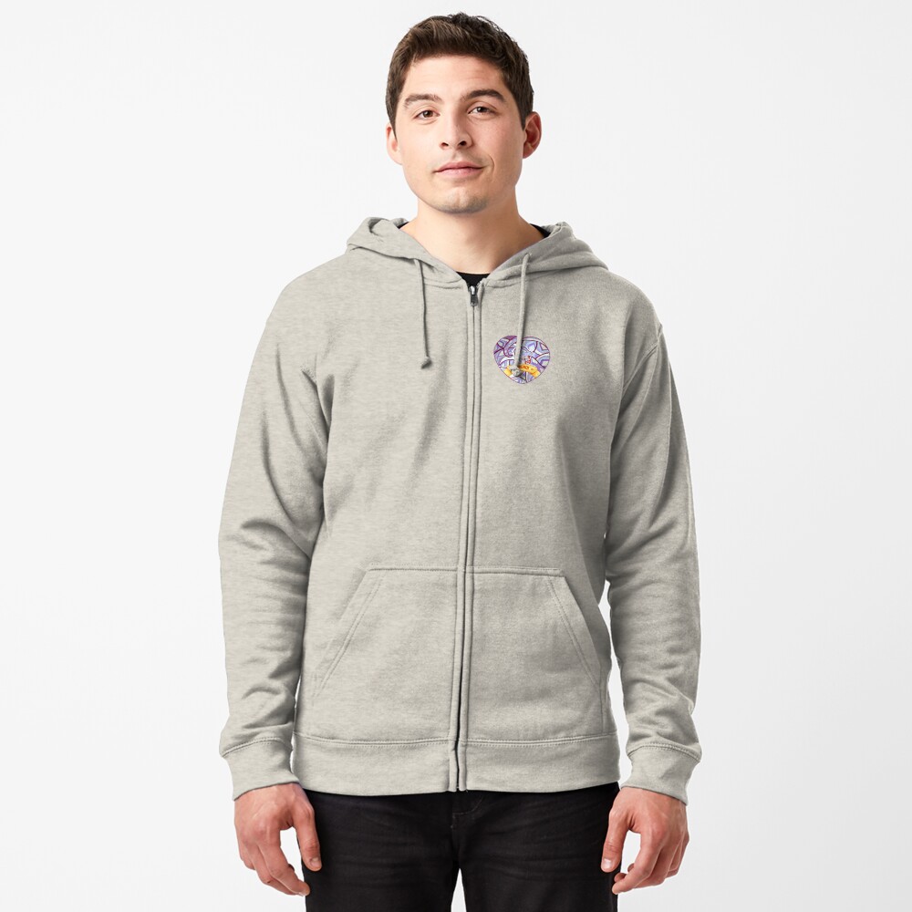 Item preview, Zipped Hoodie designed and sold by Purochen.