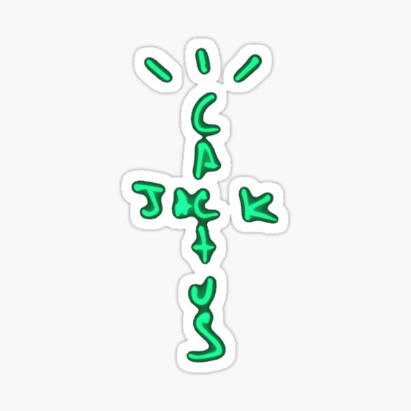 Cactus Jack Label Sticker