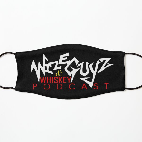 Wizeguyz and Whiskey Podcast Kids Mask