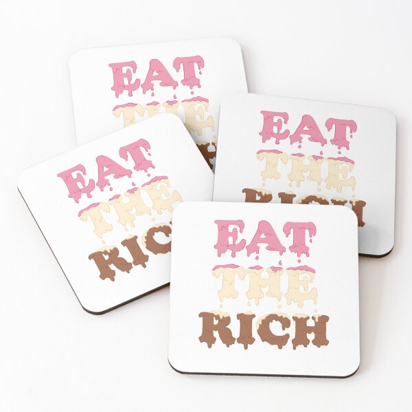 Item preview, Eat the Rich Icecream Quote designed and sold by violet-delights.