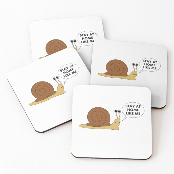 Item preview, Snail Stay At Home designed and sold by Matthew-Barry.