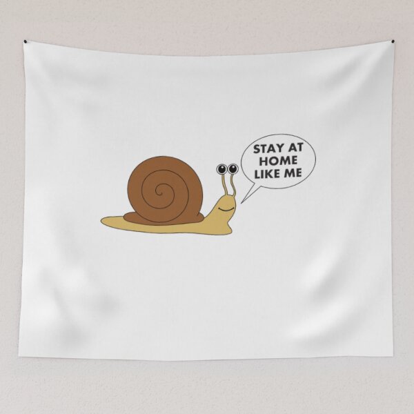 Item preview, Snail Stay At Home designed and sold by Matthew-Barry.