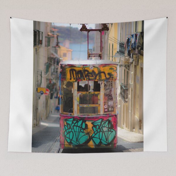 Item preview, The graffiti tram, Lisbon, Portugal designed and sold by KeiserOne.