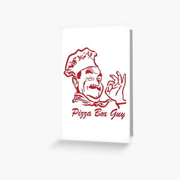 Pizza Box Guy Canvas Print for Sale by cmccusker