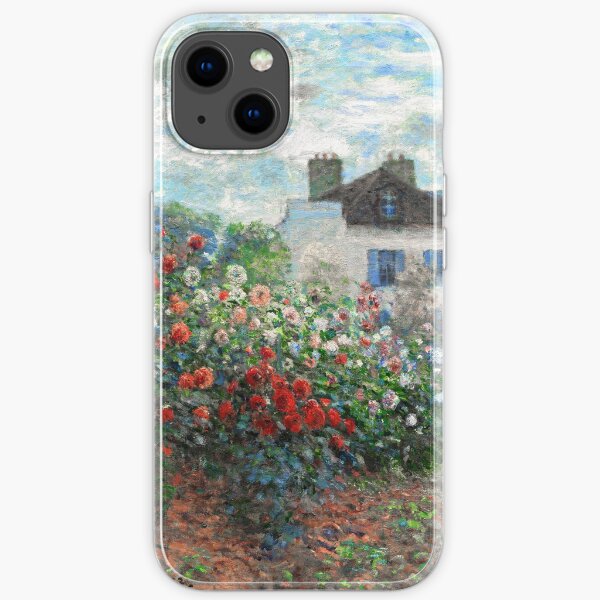 Jardin de l'artiste Claude Monet Beaux-Arts d'Argenteuil Coque souple iPhone