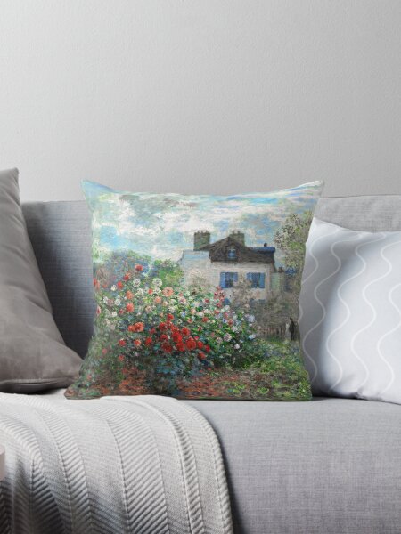 Item preview, Claude Monet Artist's Garden Argenteuil Fine Art designed and sold by Vicky Brago-Mitchell®.