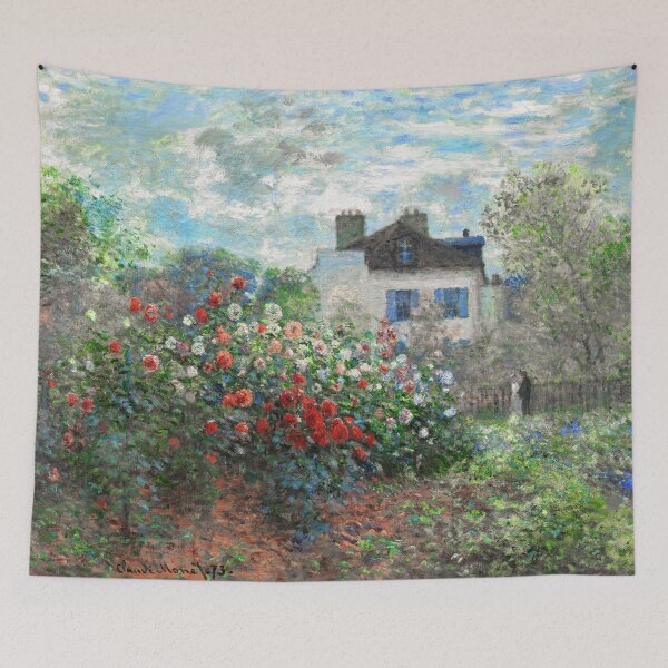 Item preview, Claude Monet Artist's Garden Argenteuil Fine Art designed and sold by Vicky Brago-Mitchell®.