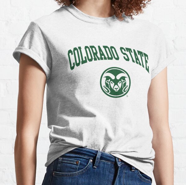 : Tee Luv Men's Colorado State Rams T-Shirt - CSU College Logo  Shirt : Sports & Outdoors