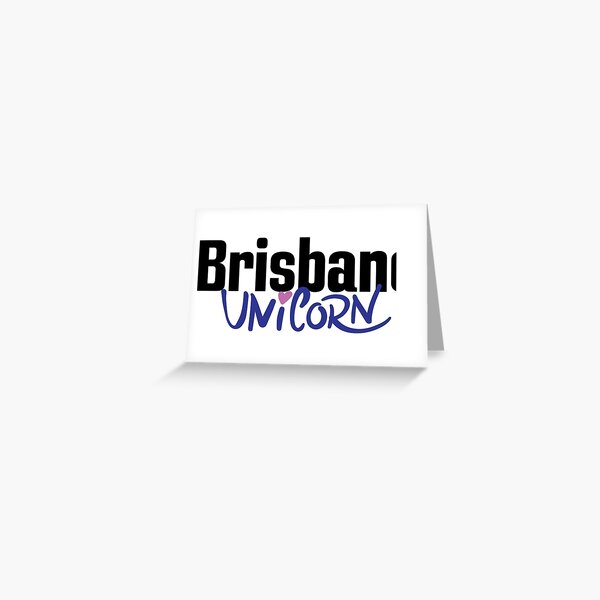 Item preview, Brisbane Unicorn Australia Raised Me designed and sold by ProjectX23.
