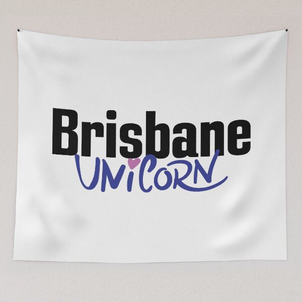 Item preview, Brisbane Unicorn Australia Raised Me designed and sold by ProjectX23.