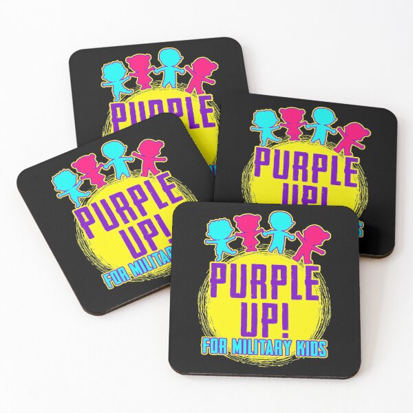 Item preview, Purple Up for Military Kids designed and sold by friendlyspoon.