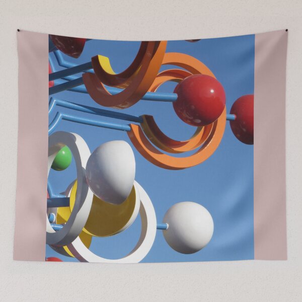 Item preview, Cesar Manrique Circular Wind Sculpture close-up designed and sold by PPFImages.