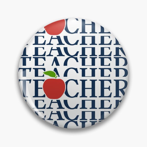 Item preview, Teacher Teacher Teacher Teacher Teacher Apple Gift  designed and sold by PupnkittyMania ⭐⭐⭐⭐⭐.