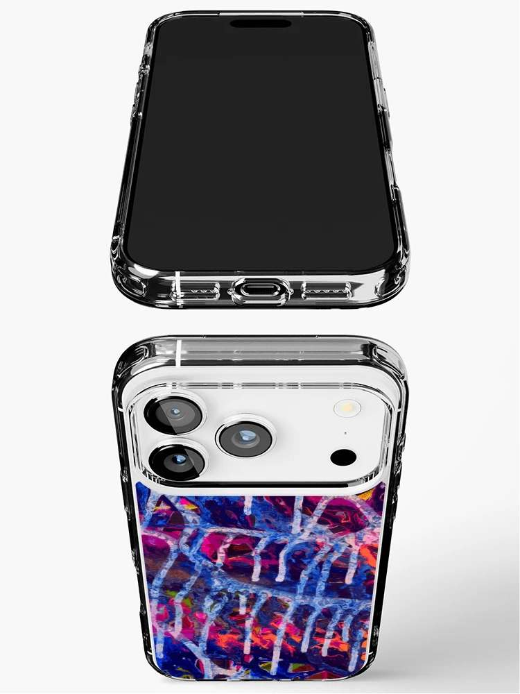 Thumbnail 3 of 5, iPhone Case, Multicolored Abstract Pattern designed and sold by MyTribePatterns.