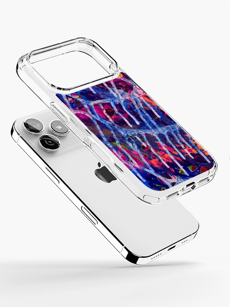 Thumbnail 2 of 5, iPhone Case, Multicolored Abstract Pattern designed and sold by MyTribePatterns.