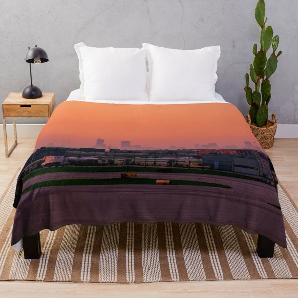 Item preview, Empty O'Hare Runways, Chicago Skyline Silhouette  designed and sold by Enzwell.