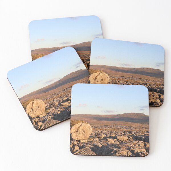 Item preview, Boulder on Sulbur with Pen-y-ghent, Ribblesdale, UK designed and sold by Samuel  Davis.