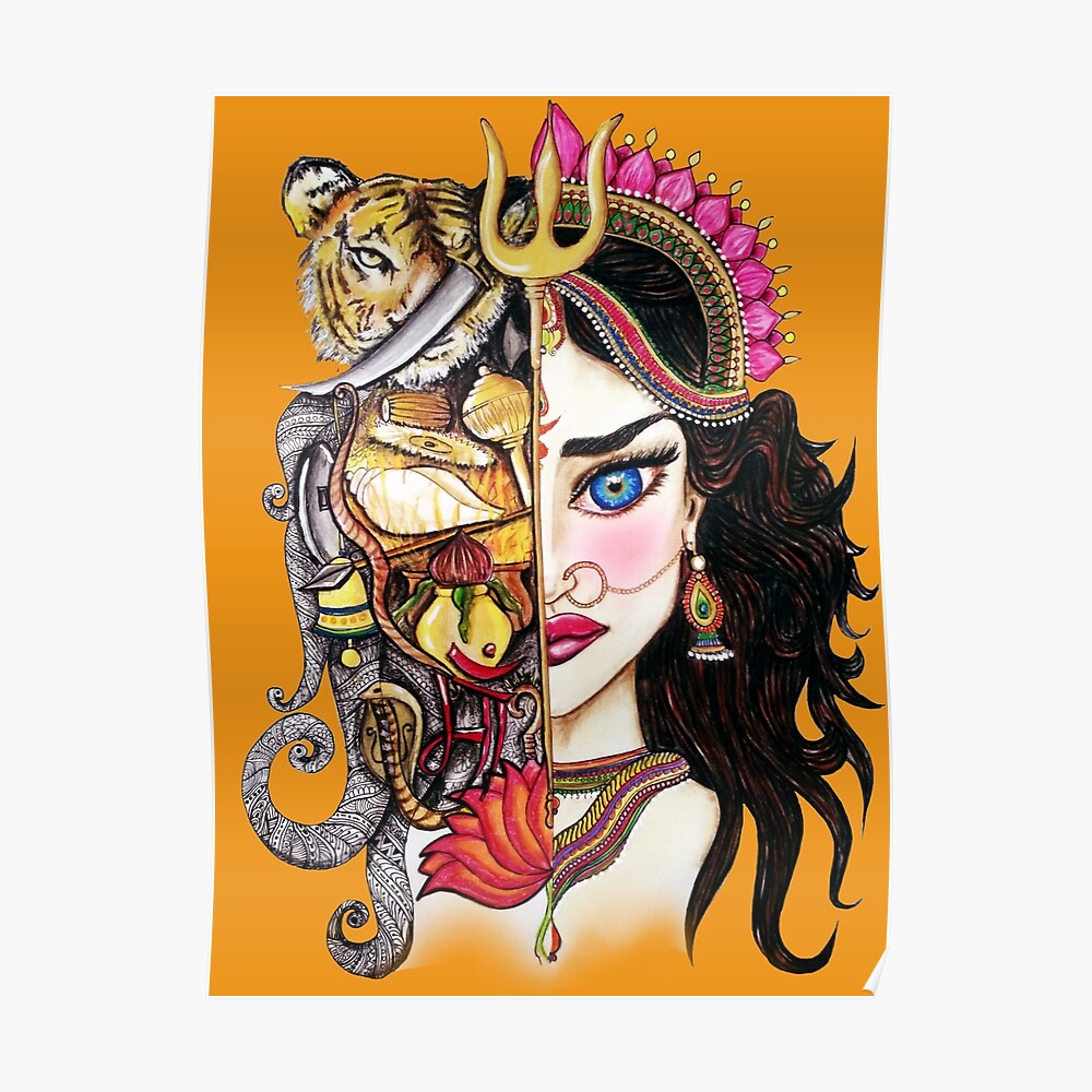 Pic new posts Nav Durga For PC Nav Cartoon HD wallpaper  Pxfuel