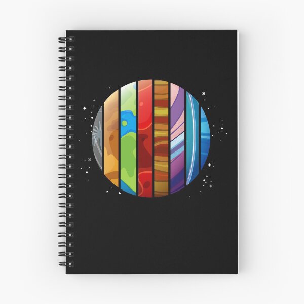 Item preview, Solar System Planets Merged Space Geek Astronomy Nerd Gear designed and sold by DynamicDesign.
