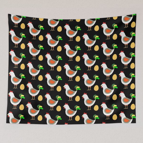 Item preview, Chicken with egg, chickens, gift, gift idea, funny pictures, beautiful pictures designed and sold by Rautee.