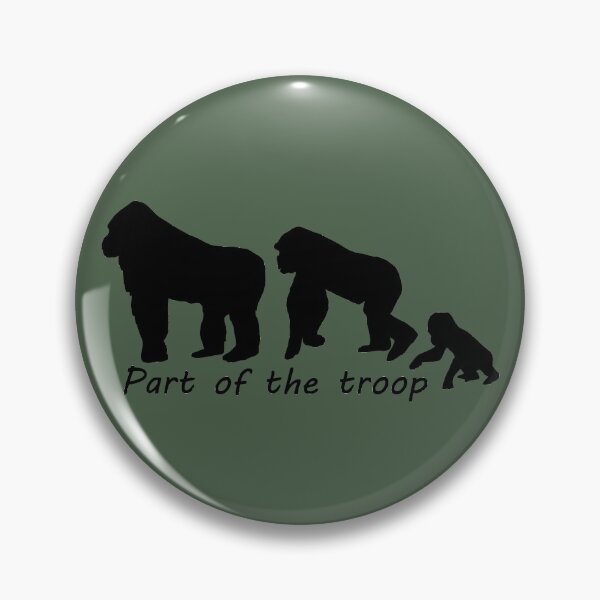 Item preview, Part of the troop - gorillas designed and sold by GeoCreate.