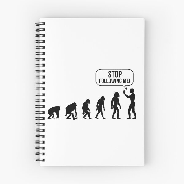 Item preview, Stop Following Me Evolution designed and sold by printadorable.