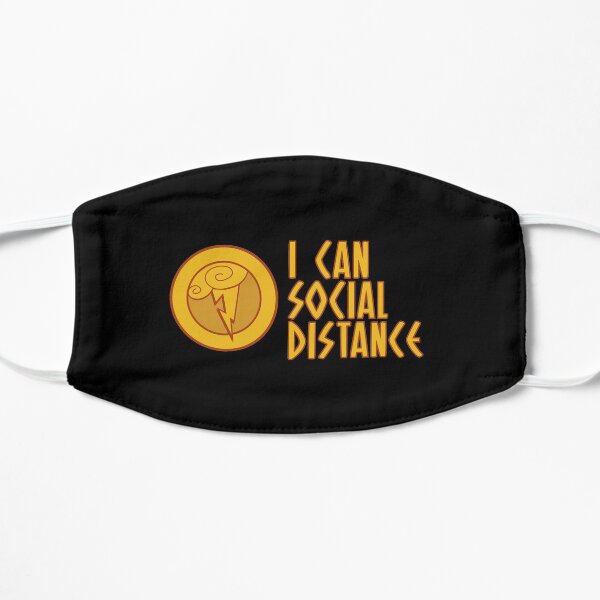 Hercules - I Can Social Distance Flat Mask