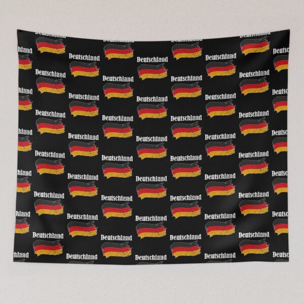 Item preview, Deutschland German Flag Vintage Graphic - Germany Lovers Tourists Souvenir Cool National Gift designed and sold by FunnySunny T-Shirts.