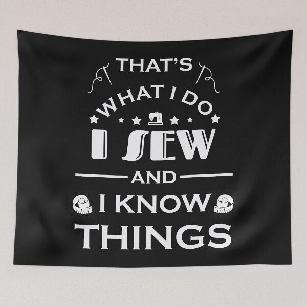 Item preview, I SEW AND I KNOW THINGS designed and sold by amadonms.