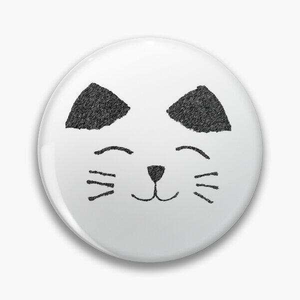 Item preview, Happy Smiling Cat Face designed and sold by simpsonvisuals.