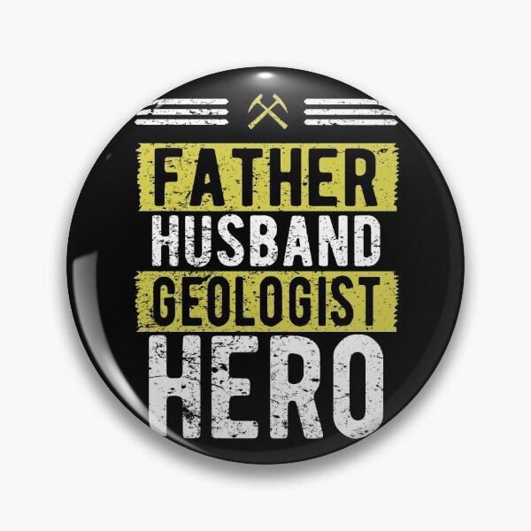 Item preview, Father Husband Geologist Hero Gift t shirt designed and sold by Dan66.