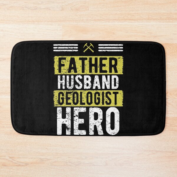 Item preview, Father Husband Geologist Hero Gift t shirt designed and sold by Dan66.