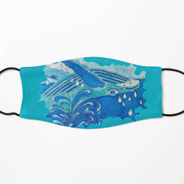 JOYOUS HUMPBACK WHALE Kids Mask