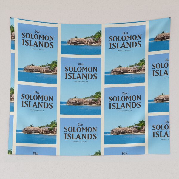 Item preview, Visit Solomon Islands designed and sold by Mercury Club.