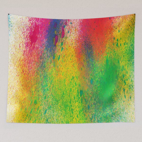 Item preview, Patrón de salpicaduras multicolor del arco iris designed and sold by yougalore.